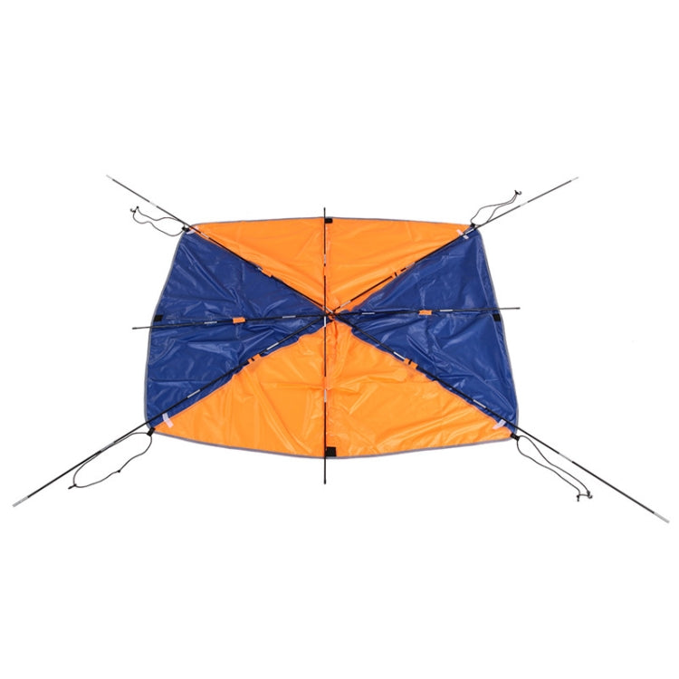 68351 Folding Awning Canoe Rubber Inflatable Boat Parasol Tent for 4 Person,Boat is not Included - Marine Accessories & Parts by buy2fix | Online Shopping UK | buy2fix