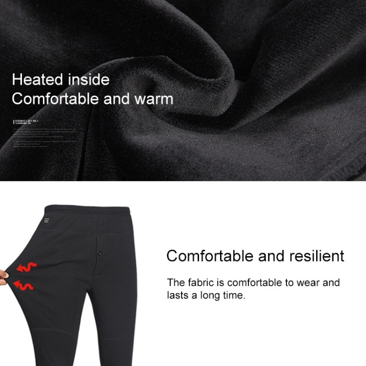 USB Secure Smart Thermostat Hair Hot Pants for Men (Color:Black Size:XXXL) - Pants by buy2fix | Online Shopping UK | buy2fix