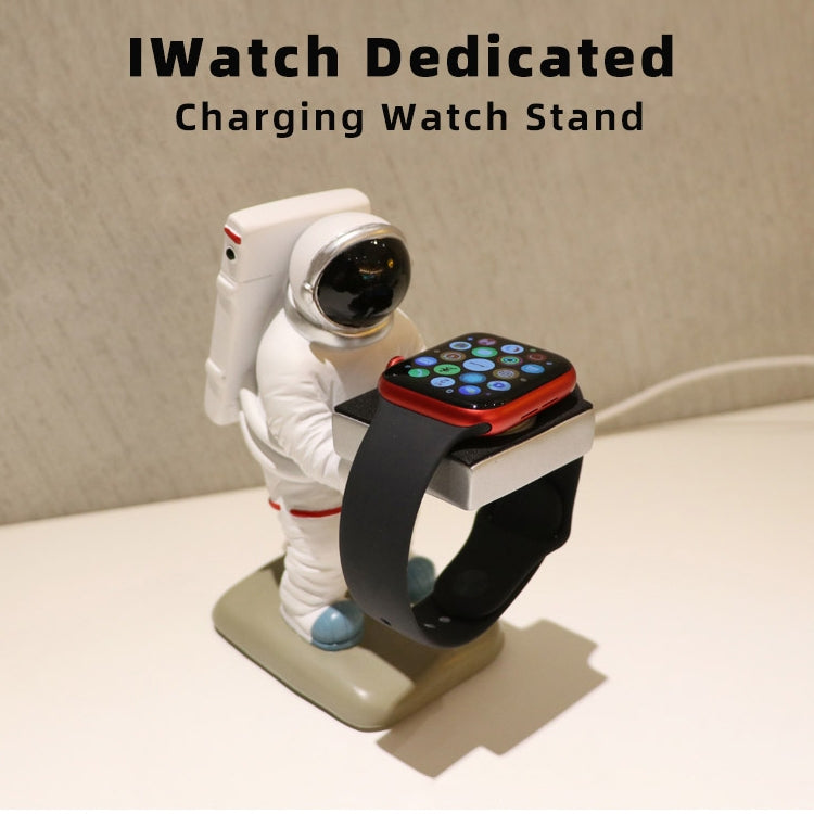 Astronaut Spaceman Wireless Charging Holder For Apple Watch - Charger / Holder by buy2fix | Online Shopping UK | buy2fix