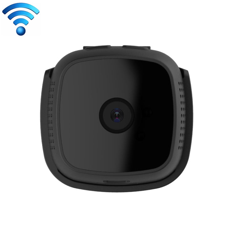 CAMSOY C9 HD 1280 x 720P 70 Degree Wide Angle Wireless WiFi Wearable Intelligent Surveillance Camera, Support Infrared Right Vision & Motion Detection Alarm & Loop Recording & Timed Capture(Black) - Mini Camera by CAMSOY | Online Shopping UK | buy2fix