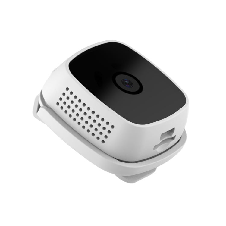 CAMSOY C9 HD 1280 x 720P 70 Degree Wide Angle Wireless WiFi Wearable Intelligent Surveillance Camera, Support Infrared Right Vision & Motion Detection Alarm & Loop Recording & Timed Capture(White) - Mini Camera by CAMSOY | Online Shopping UK | buy2fix