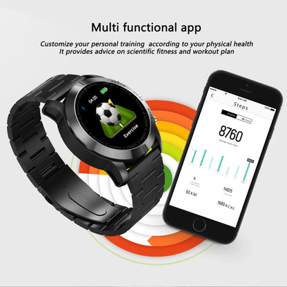 DTNO.1 S10 1.3 inches TFT Color Screen Smart Bracelet IP68 Waterproof, Silicone Watchband, Support Call Reminder /Heart Rate Monitoring /Sleep Monitoring /Multi-sport Mode (Black) - Smart Wear by DTNO.1 | Online Shopping UK | buy2fix