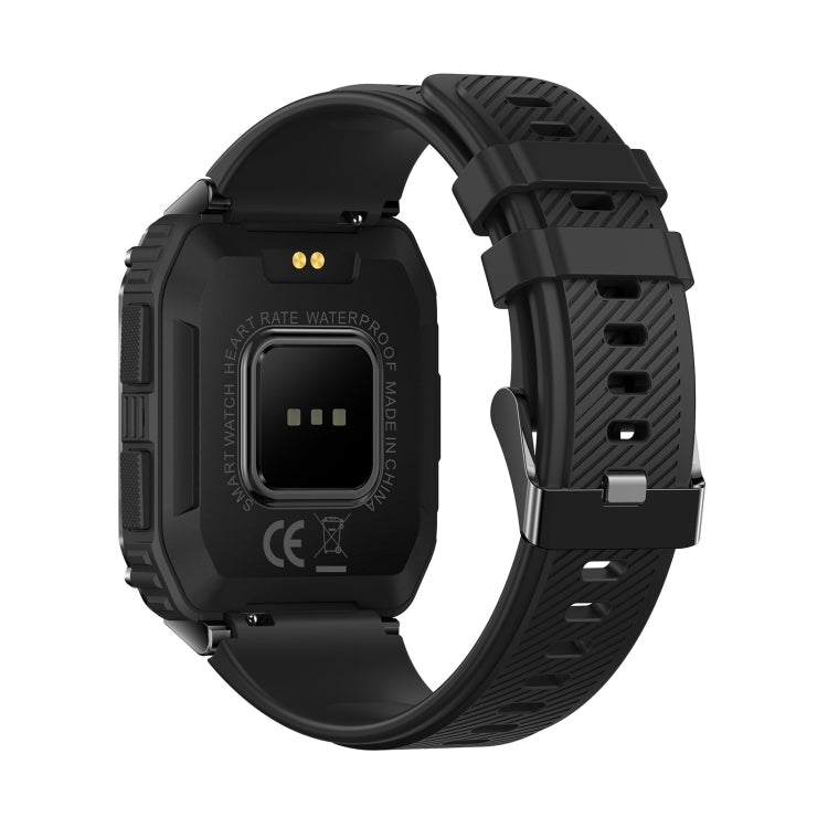 HAMTOD T3 1.95 inch Three Defenses Sport Smart Watch, Support BT Call / Sport Modes / Sleep / Heart Rate / Blood Oxygen / Blood Pressure Monitoring(Black) - Smart Watches by HAMTOD | Online Shopping UK | buy2fix