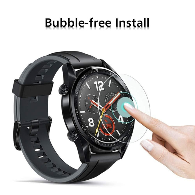 50 PCS For Huawei Watch GT 46mm 0.26mm 2.5D Tempered Glass Film - Screen Protector by ENKAY | Online Shopping UK | buy2fix