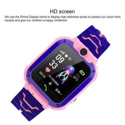 Q120 1.44 inch Color Screen Smartwatch for Children IP67 Waterproof, Support LBS Positioning / Two-way Dialing / One-key First-aid / Voice Monitoring / Setracker APP(Pink) - Smart Wear by buy2fix | Online Shopping UK | buy2fix