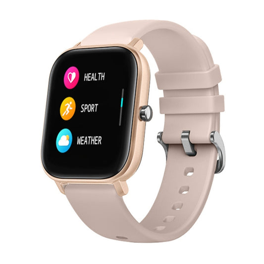 LOKMAT P8 1.4 inch Screen Waterproof Health Smart Watch, Pedometer / Sleep / Heart Rate Monitor (Gold) - Smart Wear by Lokmat | Online Shopping UK | buy2fix