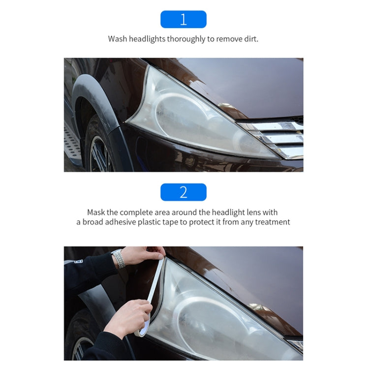 Car Headlight Scratch Yellowing Repair Fluid Set, Capacity: 10ml - In Car by buy2fix | Online Shopping UK | buy2fix