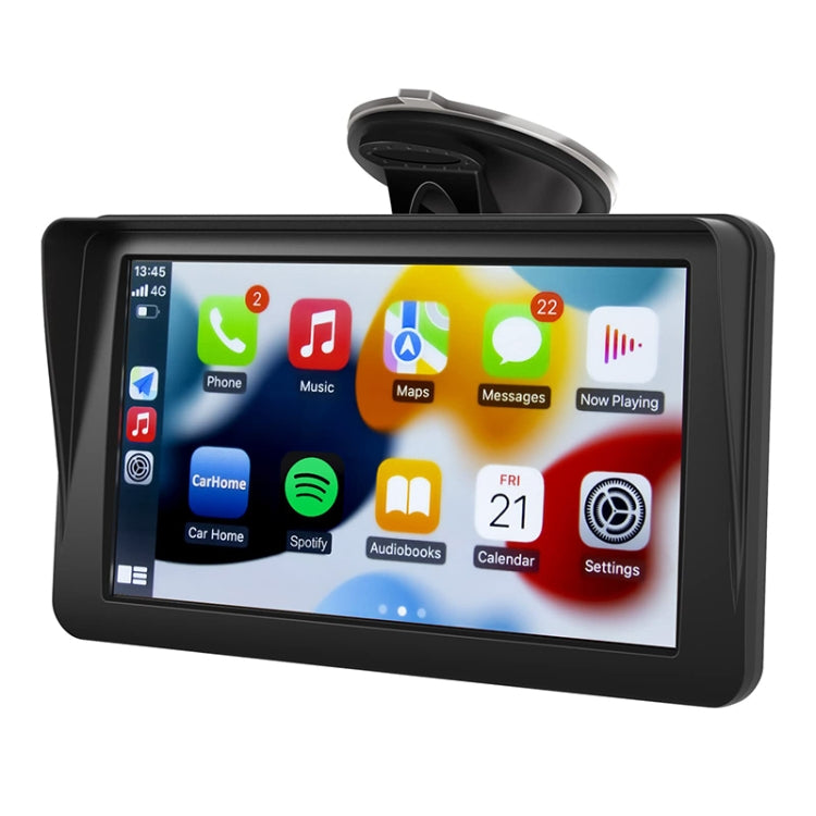 P701S 7 inch Portable Touch Display Wireless Car Navigator Smart CarPlay Bluetooth Reversing Image - Car DVRs by buy2fix | Online Shopping UK | buy2fix