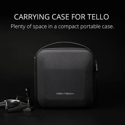 PGYTECH Portable PU Nylon EVA Storage Bag for DJI TELLO(Black) - DJI & GoPro Accessories by PGYTECH | Online Shopping UK | buy2fix