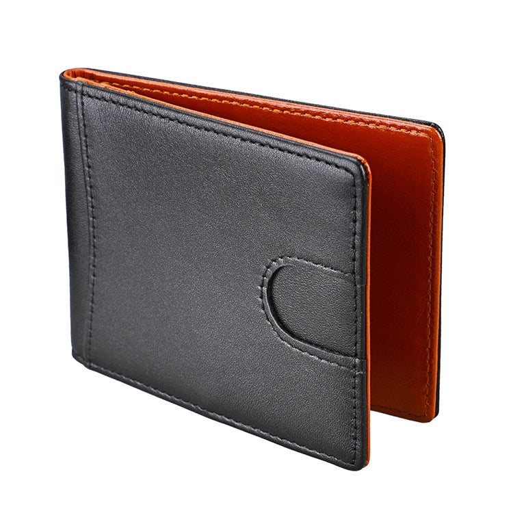 9601 Antimagnetic RFID Mini Crazy Horse Texture Leather Wallet Billfold - Antimagnetic RFID Package by buy2fix | Online Shopping UK | buy2fix