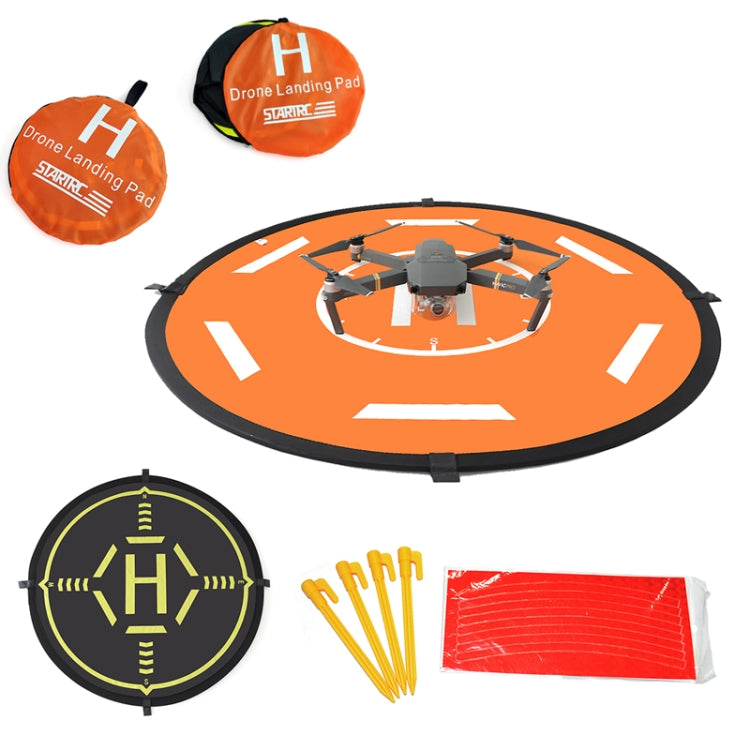 STARTRC Phantom Series 80CM Portable Parking Apron for DJI Mavic Air 2(Orange) - Other by STARTRC | Online Shopping UK | buy2fix