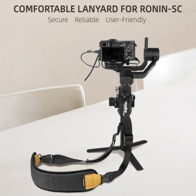 Sunnylife RO-Q9228 Handheld Gimbal Special Lanyard Shoulder Strap + Fixed Ring Hang Buckle for DJI RONIN-SC - DJI & GoPro Accessories by Sunnylife | Online Shopping UK | buy2fix