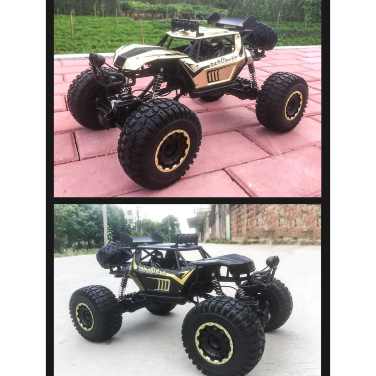HD609 1:8 Oversized Alloy Climbing Car Off-road Remote Control Vehicle Toy(Black) - RC Cars by buy2fix | Online Shopping UK | buy2fix