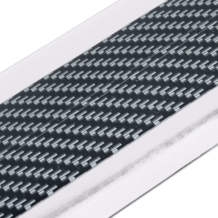 Universal Electroplate Carbon Fibre Car Door Threshold Decoration Strip Decorative Sticker, Size : 5CM x 2M (Silver) - Decorative Strip by buy2fix | Online Shopping UK | buy2fix