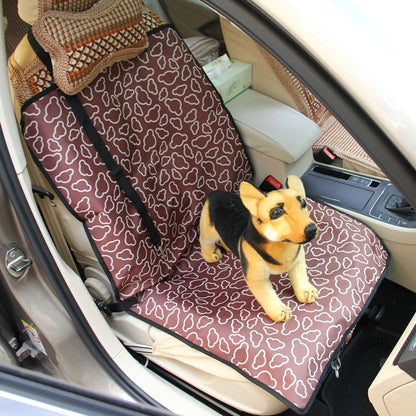 Nonslip Folding Car Front Seat Pattern Cover Pet Cat Dog Cushion Mat, Size: 100 x 50 x 0.1 cm - Seat Accessories by buy2fix | Online Shopping UK | buy2fix