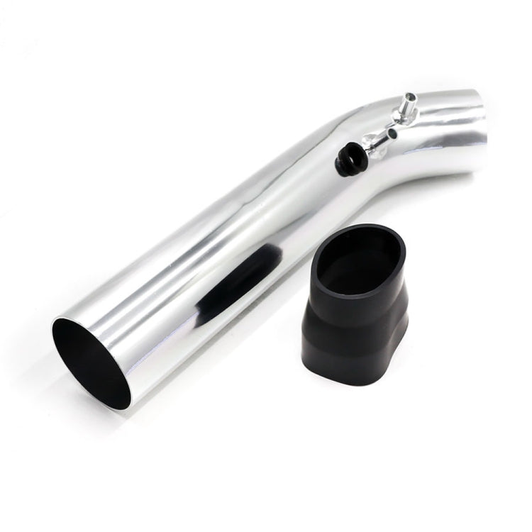 Universal  Air Intakes Short Cold Racing Aluminium Air Intake Pipe Hose with Cone Filter Kit System(Silver) - In Car by buy2fix | Online Shopping UK | buy2fix