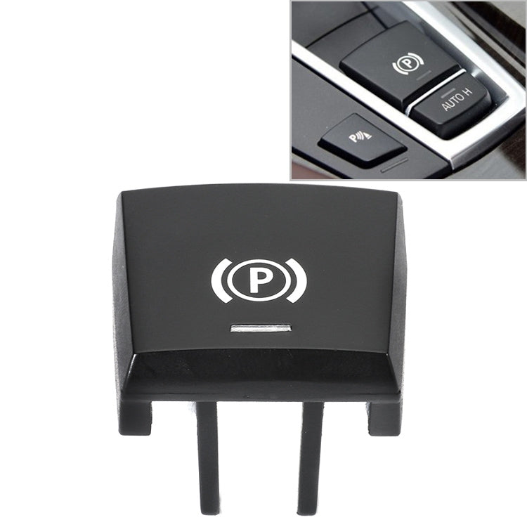 Auto Parking Switch Cover Replacement Handbrake P Key Button for BMW 5 / 6 Series 2015-2018 - In Car by buy2fix | Online Shopping UK | buy2fix
