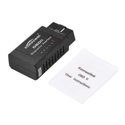 KONNWEI KW910 Android Phone Dedicated OBDII Car Auto Diagnostic Scan Tools  Auto Scan Adapter Scan Tool Support 6 Protocols (Can Only Detect 12V Gasoline Car) - In Car by KONNWEI | Online Shopping UK | buy2fix