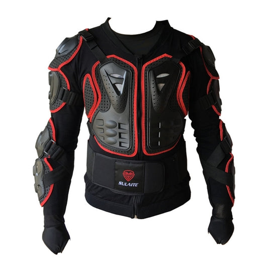 SULAITE BA-03 SUV Motorbike Bicycle Outdoor Sports Armor Protective Jacket, Size: S(Red) - Protective Gear by SULAITE | Online Shopping UK | buy2fix