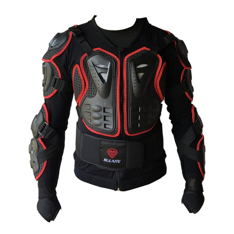 SULAITE BA-03 SUV Motorbike Bicycle Outdoor Sports Armor Protective Jacket, Size: M(Red) - Protective Gear by SULAITE | Online Shopping UK | buy2fix