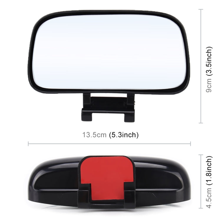 3R-093 360 Degrees Rotatable Blind Spot Side Assistant Mirror for Auto Car - Convex Mirror & Accessories by 3R | Online Shopping UK | buy2fix