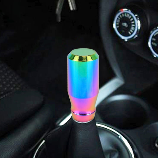 Universal Car Modified Gear Shift Knob Solid Color Smooth Auto Transmission Shift Lever Knob with Three Rubber Covers (Colour) - Shift Knob by buy2fix | Online Shopping UK | buy2fix