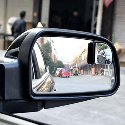 3R-015 2 PCS Car Blind Spot Rear View Wide Angle Mirror, Diameter: 5cm(Black) - Convex Mirror & Accessories by 3R | Online Shopping UK | buy2fix