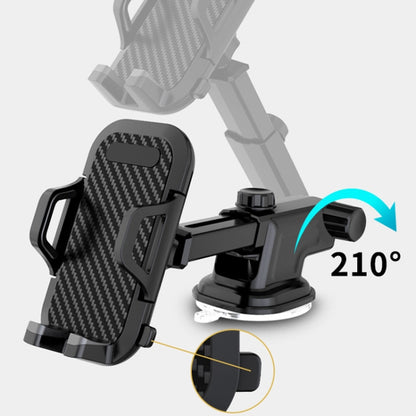 Multi-function Vehicle Navigation Frame Suction Cup Car Mount Phone Holder(Black) - Car Holders by buy2fix | Online Shopping UK | buy2fix