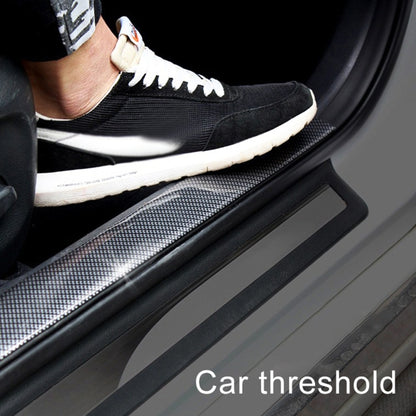 Universal Car Door Threshold Decoration Strip Decorative Sticker, Size : 5CM x 3M(White) - Decorative Strip by buy2fix | Online Shopping UK | buy2fix