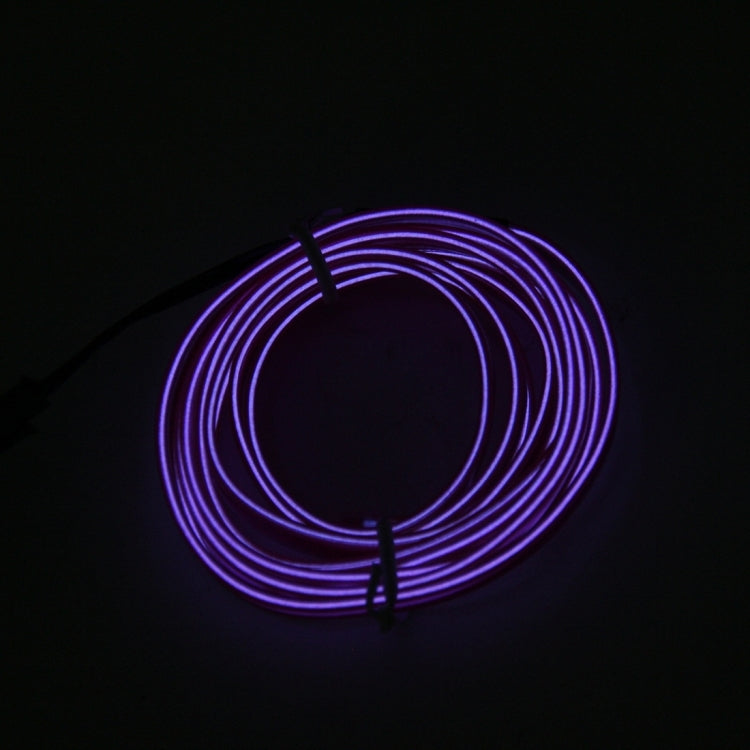 1M Cold Light Flexible LED Strip Light For Car Decoration(Purple Light) - Atmosphere lights by buy2fix | Online Shopping UK | buy2fix