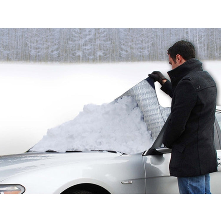 Car Auto Aluminum Film Sunshine Frost Snow Protect Windshield Cover, Size:142×92cm - Aluminum Film PEVA by buy2fix | Online Shopping UK | buy2fix