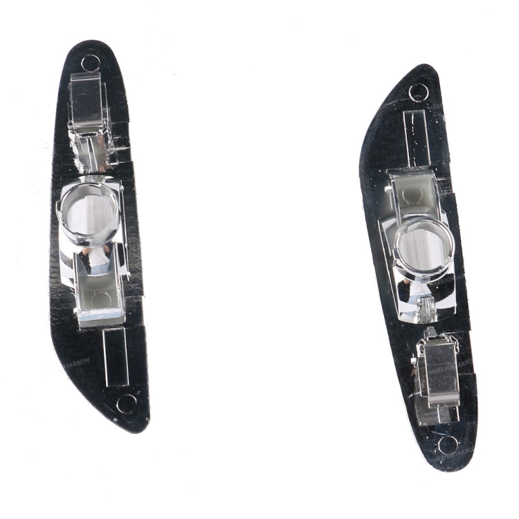 2 PCS Car Side Marker Lights / Turn Signal Lights Housing without Bulbs 63 13 7 165 742 / 63 13 7 165 741 for BMW E90 E91 E92 E93 2006-2011(White) - Lamp Decoration by buy2fix | Online Shopping UK | buy2fix