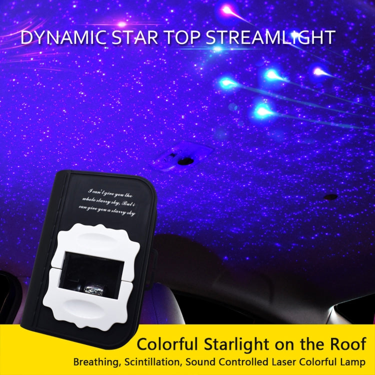 K2 5V Roof Ceiling Decoration Colorful Light Star Night Lights Starry Sky Atmosphere Lamp Projector with Remote Control - Atmosphere lights by buy2fix | Online Shopping UK | buy2fix