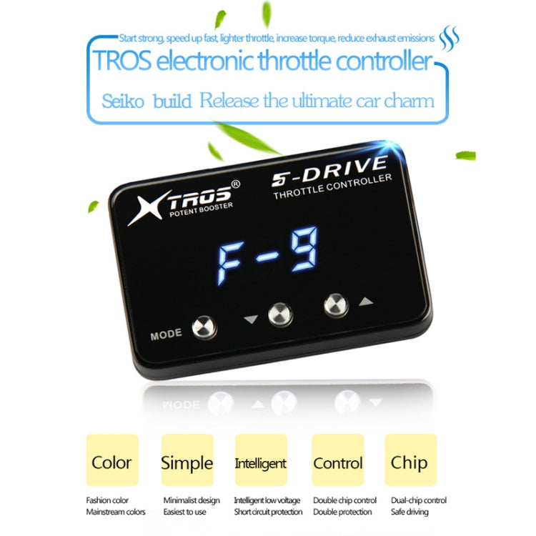 TROS KS-5Drive Potent Booster for Jeep Wrangler JL 2018-2019 Electronic Throttle Controller - Car Modification by TROS | Online Shopping UK | buy2fix