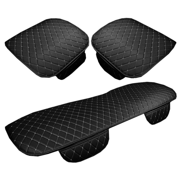 Car Seat Cushion Universal Simple Seat Cover Anti-slip Mat Auto Accessories (Coffee) - Seat Accessories by buy2fix | Online Shopping UK | buy2fix