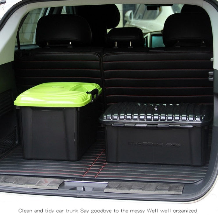 3R-2001 Car / Household Storage Box Sealed Box, Capacity: 40L (Green) - In Car by 3R | Online Shopping UK | buy2fix