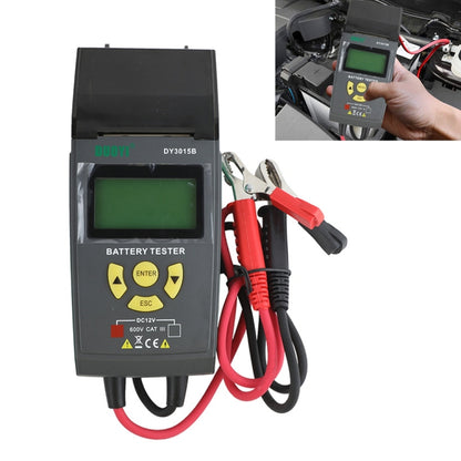 DUOYI DY3015B Car Multi-language 12V Battery Tester - Electronic Test by DUOYI | Online Shopping UK | buy2fix