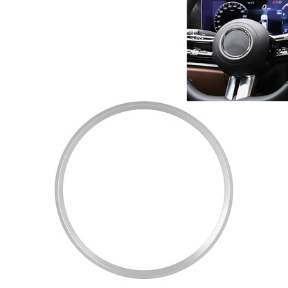 Car Steering Wheel Decorative Ring Cover for Mercedes-Benz,Inner Diameter: 7.2cm (Silver) - In Car by buy2fix | Online Shopping UK | buy2fix