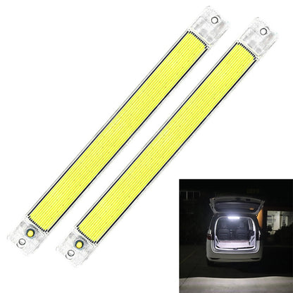 2 PCS ZS-3348 DC12-24V High Bright 84 COB Lamp Beads Car Dome Light Cabin Light Bar - In Car by buy2fix | Online Shopping UK | buy2fix