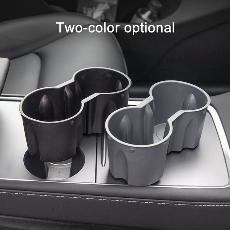 SHUNWEI SD-1054 Car Water Cup Holder for Tesla Model 3 / Y(Black) - In Car by SHUNWEI | Online Shopping UK | buy2fix