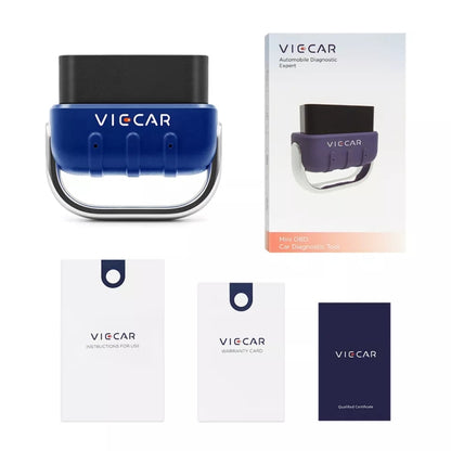 Viecar VP005 Car Mini OBD Fault Detector V2.2 Bluetooth Diagnostic Tool with 25K80 327 - In Car by buy2fix | Online Shopping UK | buy2fix