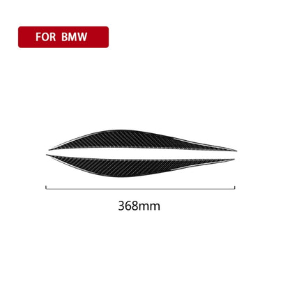 1 Pairs Carbon Fiber Car Lamp Eyebrow Decorative Sticker for BMW F30 2013-2015 - In Car by buy2fix | Online Shopping UK | buy2fix