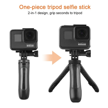 GP446 Multifunctional Mini Fixed Tripod for GoPro Hero11 Black / HERO10 Black /9 Black /8 Black /7 /6 /5 /5 Session /4 Session /4 /3+ /3 /2 /1, DJI Osmo Action and Other Action Cameras(Black) - DJI & GoPro Accessories by buy2fix | Online Shopping UK | buy2fix