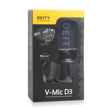 Deity V-Mic D3 Directional Condenser Shotgun Microphone(Black) - Consumer Electronics by Aputure | Online Shopping UK | buy2fix