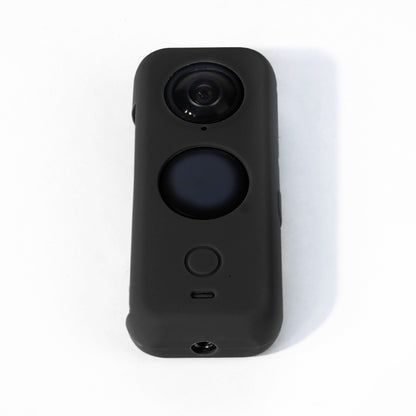 Full Body Dust-proof Silicone Protective Case for Insta360 ONE X2 (Black) - DJI & GoPro Accessories by buy2fix | Online Shopping UK | buy2fix