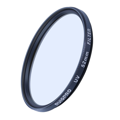 RUIGPRO for GoPro HERO10 Black / HERO9 Black Professional 52mm UV Lens Filter with Filter Adapter Ring & Lens Cap - DJI & GoPro Accessories by RUIGPRO | Online Shopping UK | buy2fix