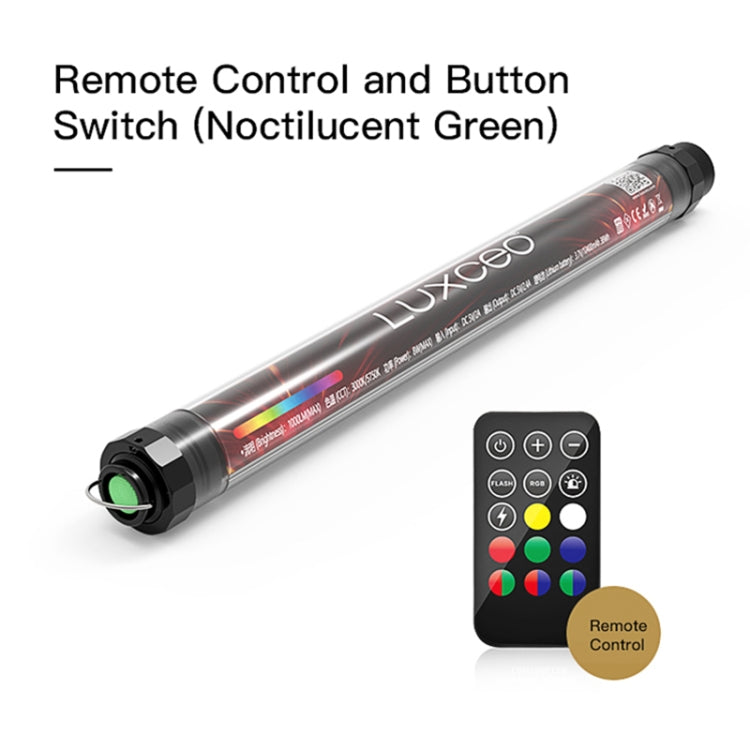 LUXCeO P7RGB Colorful Photo LED Stick Video Light APP Control Adjustable Color Temperature Waterproof Handheld LED Fill Light with Remote Control -  by LUXCeO | Online Shopping UK | buy2fix