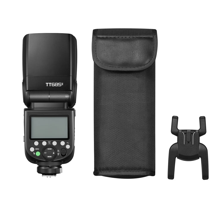 Godox TT685II-S 2.4GHz Wireless TTL HSS 1/8000s Flash Speedlite for Sony (Black) - Camera Accessories by Godox | Online Shopping UK | buy2fix