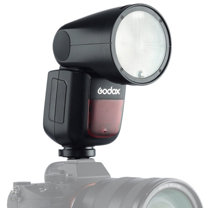 Godox V1S Round Head TTL Flash Speedlite for Sony (Black) - Camera Accessories by Godox | Online Shopping UK | buy2fix