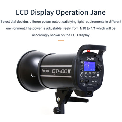 Godox QT400IIM 400Ws Strobe Studio Flash Light(AU Plug) - Camera Accessories by Godox | Online Shopping UK | buy2fix